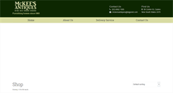 Desktop Screenshot of mckees-antiques.com