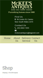 Mobile Screenshot of mckees-antiques.com